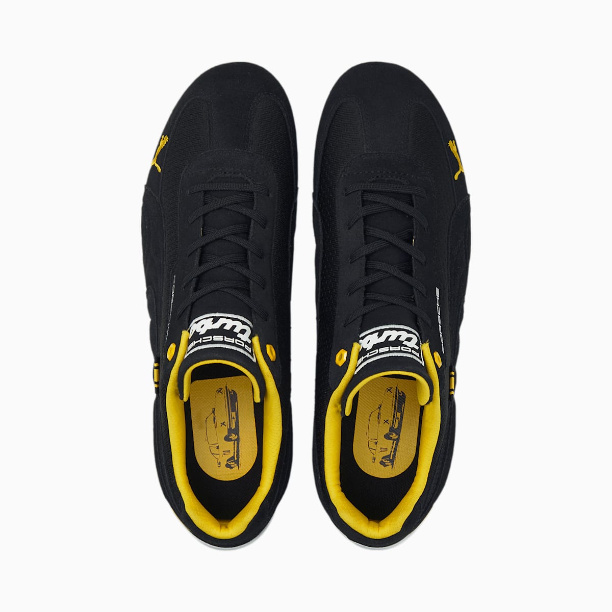 Tenis puma hotsell negro con amarillo