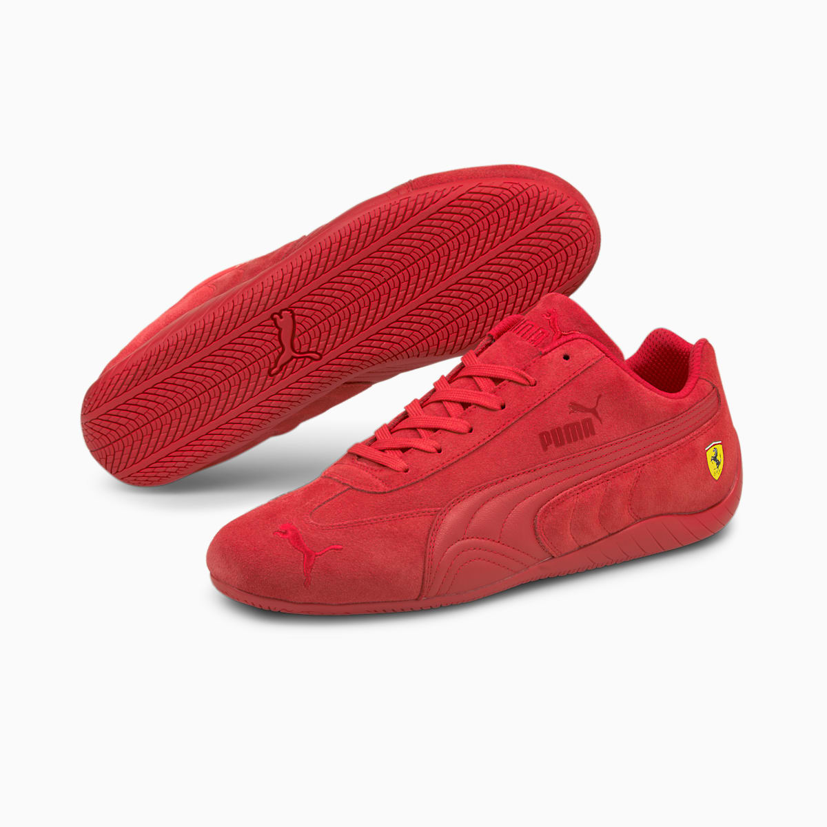 Tenis Moto Puma Precio Scuderia Ferrari Speedcat Mujer Rojos