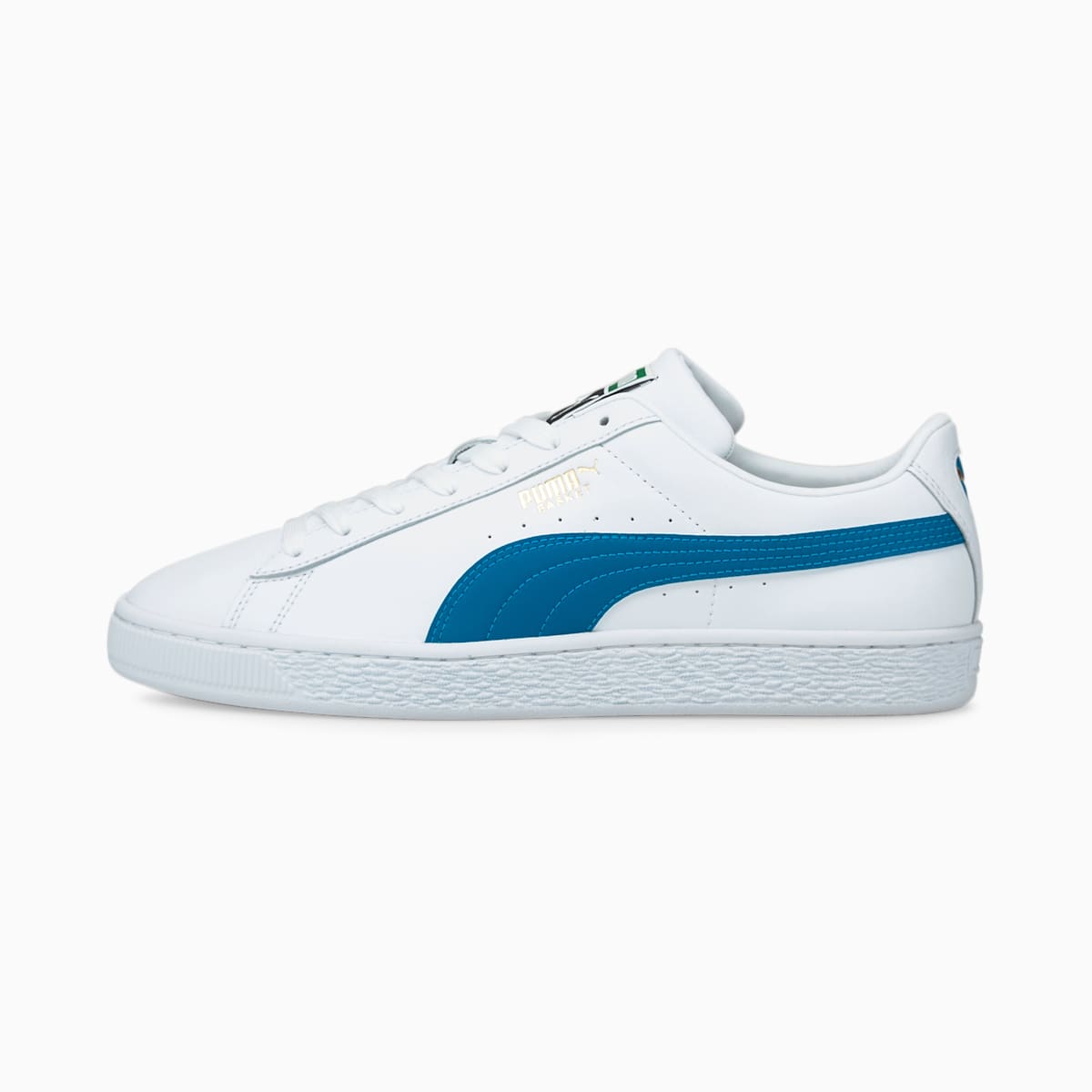 Puma hot sale basket azul