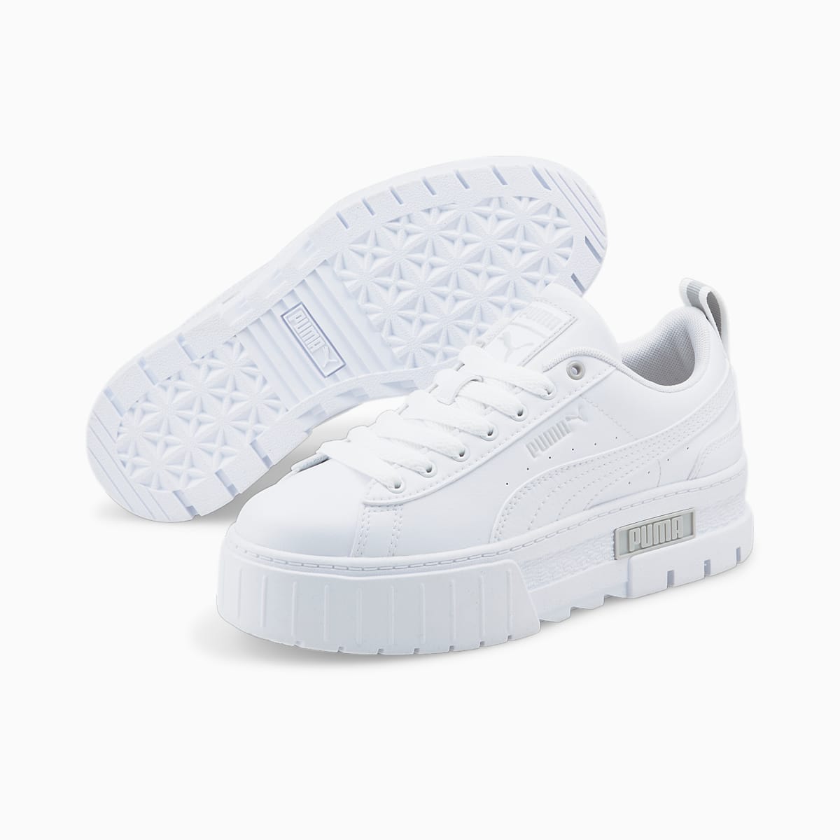 Tenis Puma Mejor Precio Mayze RE Estilo Mujer Blancos