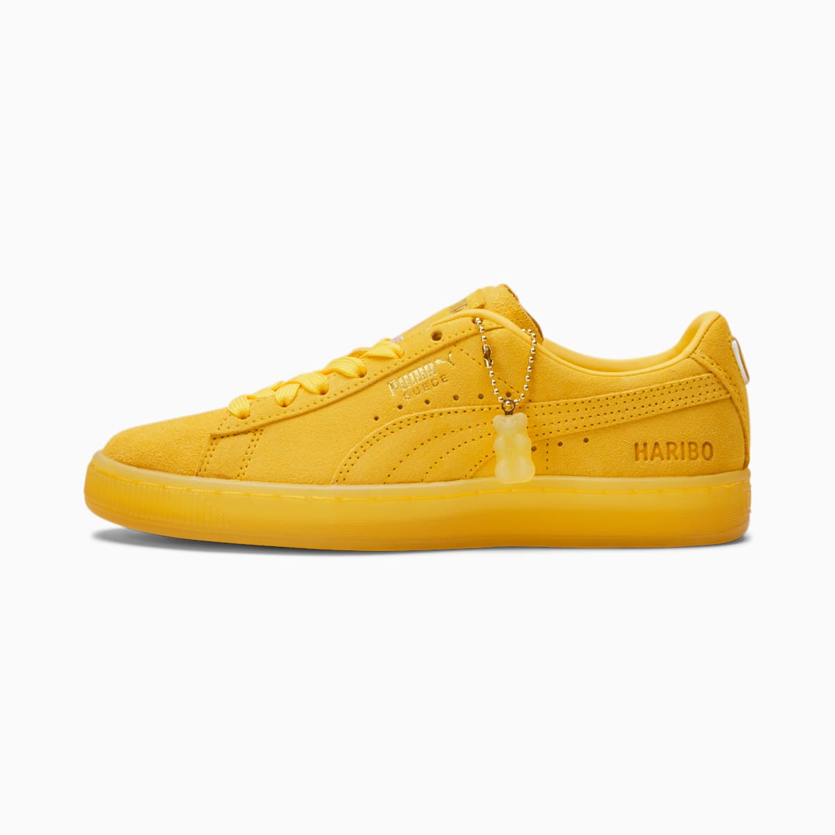 Zapatos puma outlet con lazo amarillos