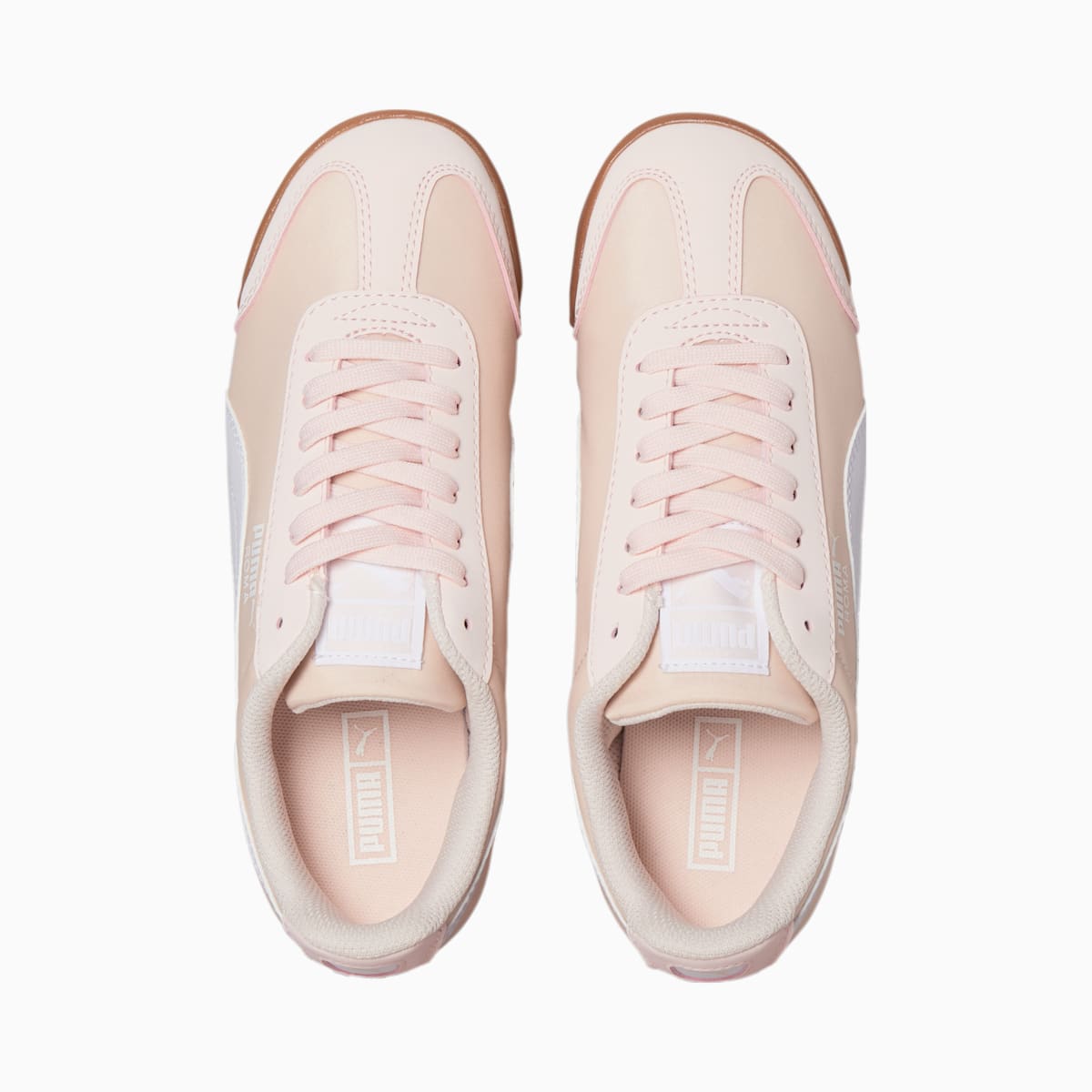 Puma roma clearance rosa con blanco