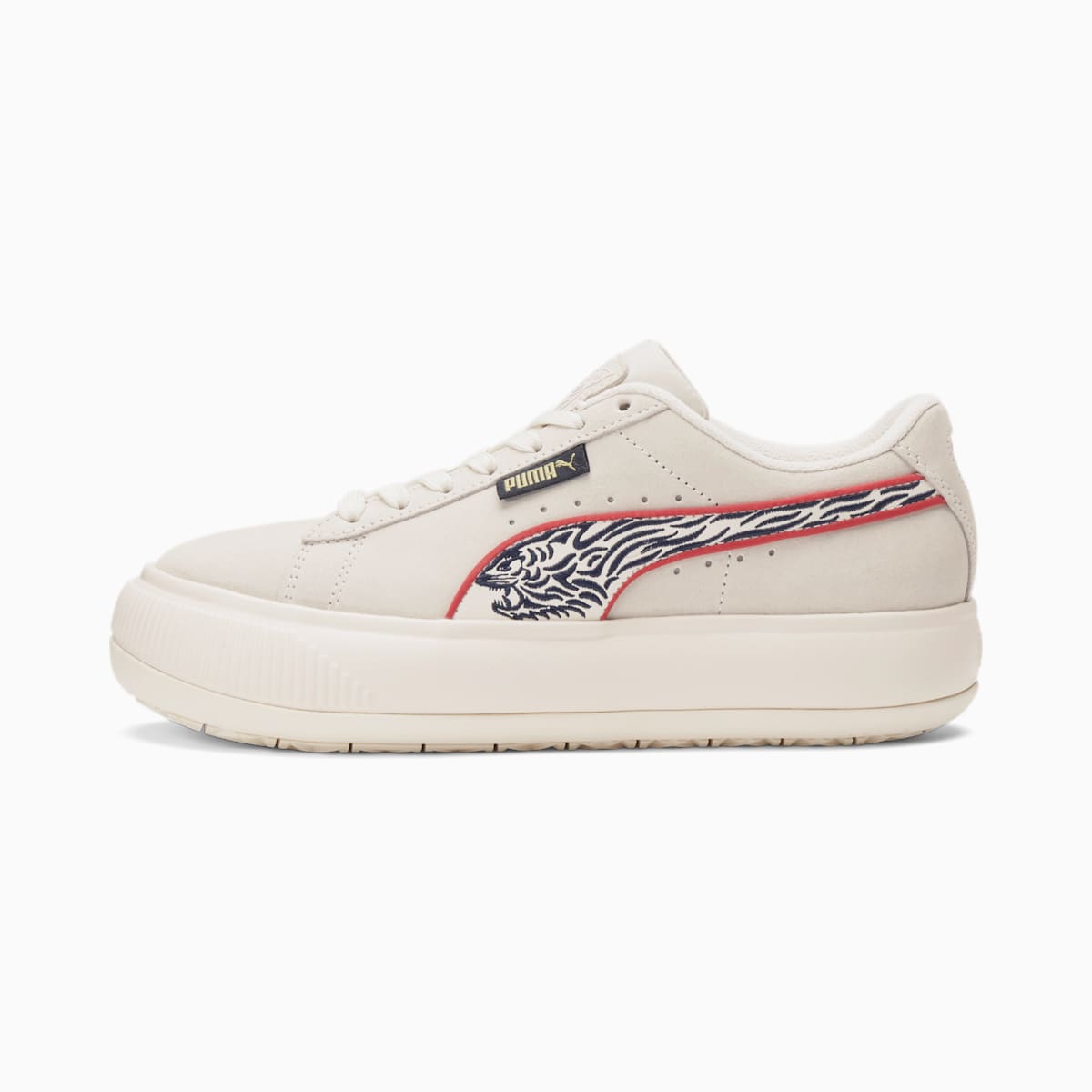 Puma suede cheap mujer beige