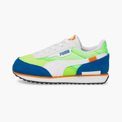 Puma azul shop y verde