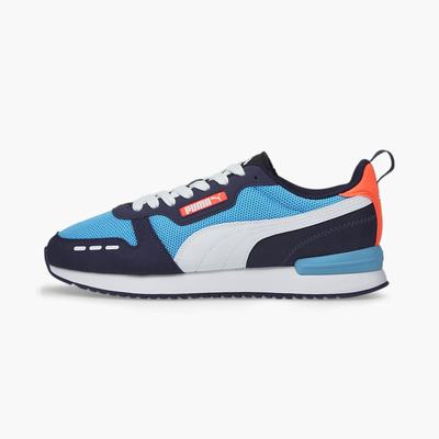 Puma suede best sale azul claro